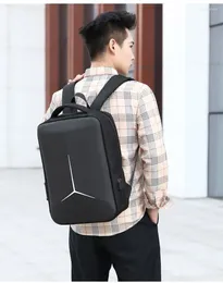 Backpack Fashion Hard Shell 17.3 Inch Laptop Bag Unisex Large Capacity Waterproof Student School Business Travel