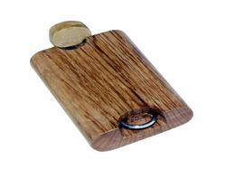 COURNOT Natural Wood Dugout With Ceramic One Hitter Bat Pipe 4678MM Mini Wooden Dugout Box Smoke Pipe Accessories8430250