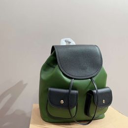 Designväska ryggsäck läder skolväska dragkammare påse hinkväska stor kapacitet handväska cyx05104