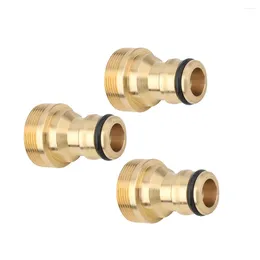 Kitchen Faucets 3 Pieces Tap Connector Detachable Replacement Washing Machine Adapter