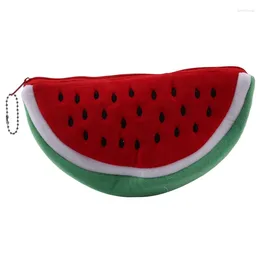 Pc Est Practical Big Volume Watermelon Fruit Kids Pencil Bag Case Gift Cosmetics Purse Wallet Holder Pouch School Supplies