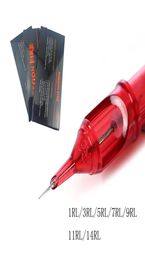 Disposable Tattoo Needles RL Cartridge Needle for Machine Pen Grip Cartridge 10pcs Liner Silicone Permanent 9RL11RL14RL8482661