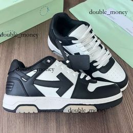 Mens Womens Slim Arrow Sports Shoes Designer Men Sneakers Women OW Brand Name Sneaker Non-slip Soles 80S Low Sneaker Size 36-46 with Leather Zip Tie Tag 574