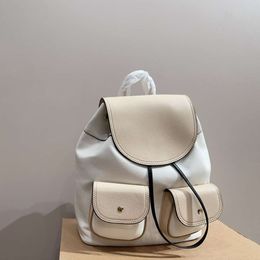 Дизайнерская сумка рюкзак кожаная шнурка для шнурки Buckting Bucker Sudbag Cyx05104