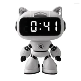 Table Clocks Modern Simplicity Alarm Clock Creative Crafts Living Room Bedroom Tabletop Household Decoration