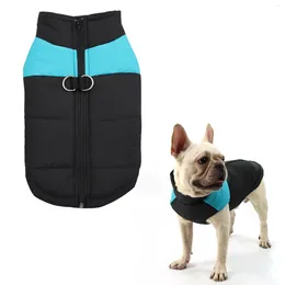 Dog Apparel Coat For Dogs Jackets Waterproof Warm Jacket Winter Padded Puppy Vest Pet Clothes Cold Weather