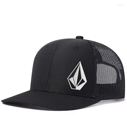 Ball Caps Diamond Embroidery Baseball Cap Adult Net Truck Shallow Curved Eaves Hat Unisex Summer Shade Spring Autumn Richardson Hats