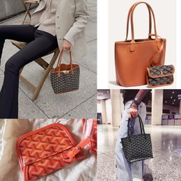 Fashion Designer Fashion Tote Bags Leather Handbags Crossbody Wallet Shoulder Womens Bag Large Capacity Double Sided Shopping Totes suitable walking