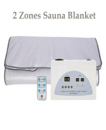 Far Infrared Sauna Blanket Thermal lose Weight Slimming Body Wrap Portable Bag FIR slim machine4530927