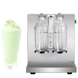 Electric Auto Double-Frame Milk Tea Shaking Machine Stainless Steel Bubble Boba Shaker