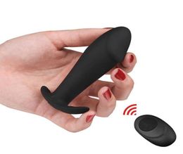 Small Anal Plug Vibrator Anal Sex Toys For Men Prostate Massager Vibrating Butt Plug Vibro Bullet Mini Buttplug Vibrator Remote X07642532