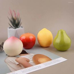 Storage Bottles 30g Fruit Shape Plastic Cream Pack Empty Jar Features Of Cosmetics Packaging Containers