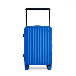 Suitcases Wide Trolley Suitcase Women Small Lightweight 20 Inch Boarding Luggage Mute Universal Wheel Strong Durable Travel