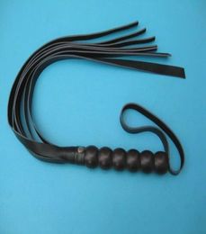 bdsm gear adult novelty sex play toys quality peach wood handle long whip faux leather black paddles worldwide7183342