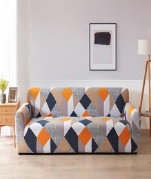 Stretch Plaid Sofa Slipcover Elastic Sofa Covers for Living Room funda sofa Chair Couch Cover Home Decor 1234seater8733042