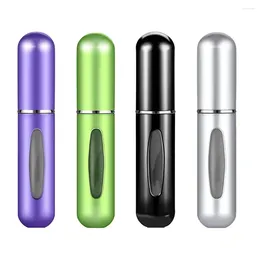 Storage Bottles 4PCS 5ml Mini Portable Refillable Perfume Bottle Refill Spray Cosmetic Container Atomizer For Travel