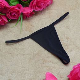 Sexy and Fun Lingerie, Women's Thong Underwear, Seductive Perspective, Simple Low Waisted Breathable Triangle T-shirt