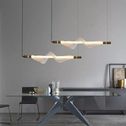 Nordic Modern Rotating Pendant Lamp Living Room Dining Room Kitchen Bedroom Foyer Bar Counter Led Hanging Lighting Indoor Lights