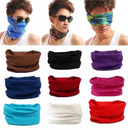 5Pcs Outdoor Sports Dust Proof Anti UV Face Cover Scarf Neck Gaiter Headband Stop The Flying Spit Respirator for Summer9802138