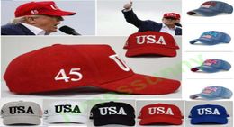 9 typs Make America Great Again Hats Donald Trump Republican Snapback Sports Hats Baseball Caps USA Flag Adults Mens Womens Sp1670730