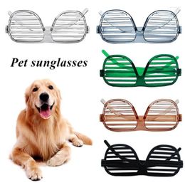 Dog Apparel Pet Cat Cute Blinds Glasses Solid Sunglasses Po Props Decorative Goggles 1PC