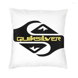 Pillow Quiksilvers Logo Cover Double Side 3D Print Surfing And Skateboarding Floor Case Living Room Custom Pillowcase