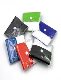 Pocket Ashtray Bag EVAPVC Cigarette Ash Bag Case Mini Square Smokless Multicolor Portable Ecofriendly Fastener Design Ashtays7462971
