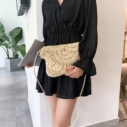Shoulder Bags Fashion Exquisite Shopping Bag Straw Rattan Weave Crossbody Ladies Beach Tassels Handbag Purse