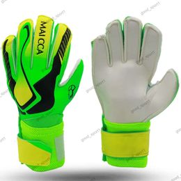 MAICCA Sports Gloves Goalkeeper Gloves Soccer Professional Kids Children Football Finger Protection Soccer Football Latex Goalie Gloves 971