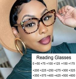 Sunglasses Anti Blue Light Computer Presbyopia Reading Glasses For Women Retro Ultralight Prescription Frame Female Eyeglasse2268478