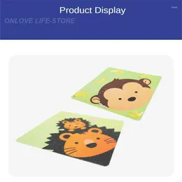 Bath Mats Anti Slip Sticker Autohesion Waterproof And Non-slip Non Bathtub Bathroom Cartoon Pattern Anti-slip