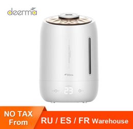 Deerma air humidifier 5L large capacity smart touch temperature home bedroom office mini aroma air purifier DEMF600 C10266805282