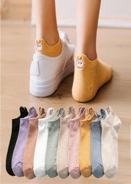 Socks Hosiery Cute Cat Cotton Women Casual Summer Embroidery Heel Ears Cartoon Ins Fashion Kawaii Animal Girl Ankle 34408385231