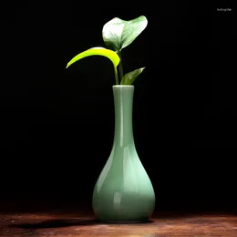 Vases |arranging Contracted Sitting Room Flower Implement Hydroponic Porcelain Ceramic Bottle Furnishing Articles