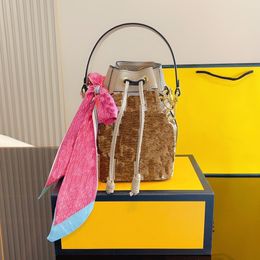 Bucket Bag Top Luxury Designer Crossbody Shoulder Bags Handbag Women's Fashion Leather Handbags Handbag Removable