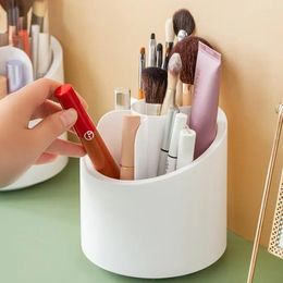 Storage Boxes Maternity Rotating Brush Bucket Dresser Eyebrow Pencil Eyeshadow Dust Strap Set With Lid