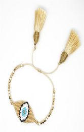 Beaded Strands Go2boho Turkish Pulseras Delica MIYUKI Bracelet Gold Tassel Bracelets Handmade Women Mexican Fashion Ins SummerJewe2985337