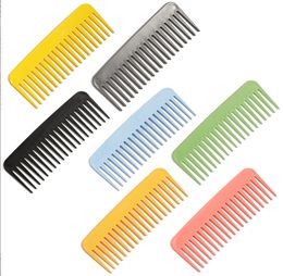 New handless hair comb hot plastic styling comb wide teeth massage comb anti-static hair tools