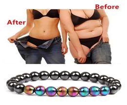1Pc Magnetic Health Energy Lose Weight Bracelets For Women Therapy Hematite Mens Bracelet For Men6337018