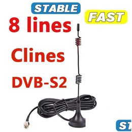 Other Tv Parts Stable 8 Lines Ccca Dvb-S2 V8X V9 V9S Nova Enigma2 Clines Drop Delivery Electronics Teion Dh7Hv