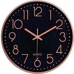Wall Clocks Modern Clock 30 Cm Without Ticking Noises Kitchen Quartz For Office Classroom Living Room Bedroom
