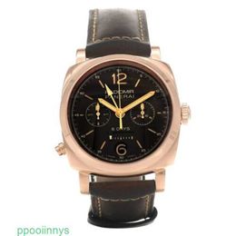 Luminous Watch Luminors Due Automatic Movement Watches Wristwatches Panera Radio 1940 18KT Rose Gold # PAM00502 | He A5X8