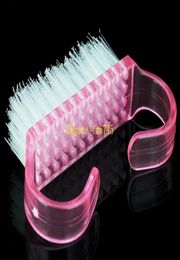 Nail Art Cleaning Dust Brush Plastic Remove Dust Small Angle CleanSoft Manicure Pedicure Tool5107221