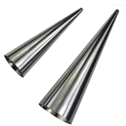 Baking Moulds 10pcs/lot DIY Cones Stainless Steel Spiral Croissant Tubes Horn Bread Pastry Making Tools Cake Mold Supplies H559