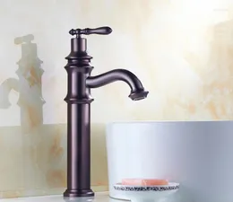 Bathroom Sink Faucets Wash Basin Faucet Mixer With Pull Out Oil Rubbed Bronze Single Hole Water Tap Kitchen Copper Antique