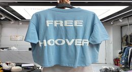 Hip Hop T Shirt Tee Men Women V Neck Puff Printed 1 High Quality Short Sleeve Oversized Tshirt Tops Real Pics4294515