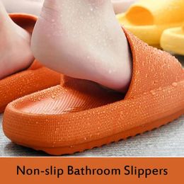 Slippers Women Fashion Summer Non-slip Sandals Shoes Beach Slides Shower Slipper Soft Men Ladies Bathroom