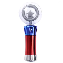 Party Decoration Light Up Wand Concert Cheerleader Lighting Stick Atmospheres Glowing Ball Handheld Lamp Prop Portable 19.5CM