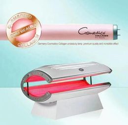 Salon use Red LED Light Photodynamic PDT whitening and Tanning Spa Capsule 660/850nm Cabin skin Rejuvenation wrinkle removal Hybrid Solarium beauty machine