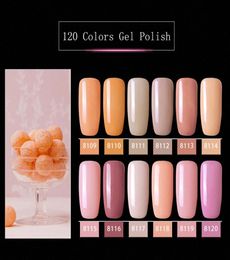 Modelones Pink Colour Series UV Gel Nail Polish Nail Art Soak Off Led Hybrid Varnish Semi Permanent UV Enamel uJ8Z6182428